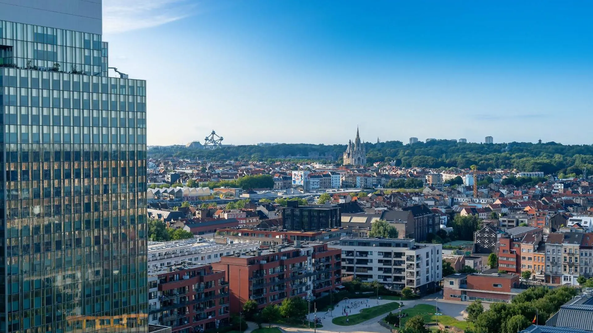 Studio Avec Vue Panoramique Et Parking Gratuit Bruxelles 0*,  Belgio